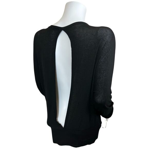 #T78 NWOT JVL Los Angeles Open Back Long Sleeve Lightweight Pullover SZ L $99 - Picture 7 of 11